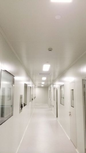 手工双玻镁岩棉板在实验室中应用案例